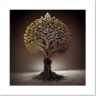 Yggdrasil World Tree of Life Posters and Art